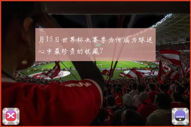 月15日世界杯决赛票为何成为球迷心中最珍贵的收藏?